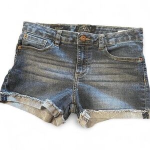 Lucky Brand Women's Distressed Blue Jean Shorts